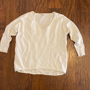 Madewell white top